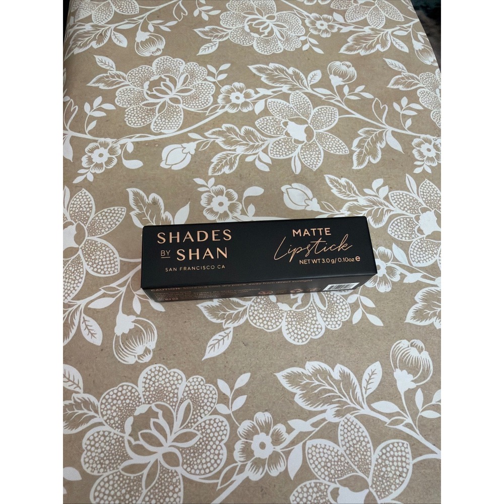 Shades by Shan Matte Lipstick Dubai Vegan Cruelty-Free‎ Full Size